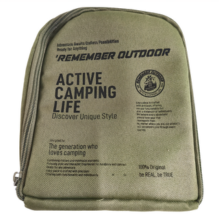 LOHACAMP 樂活不露 戰術收納包, ACTIVE CAMPING LIFE, 防潑水600D牛津布, 綠色, 1個