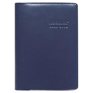 珠友文化 100k單格隨身名片本-24入 le-61102-03, 1入, 藍