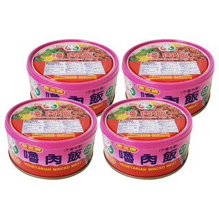 飯友 嚕肉飯 全素 VEGETARIAN MINCED MEAT, 150g, 4罐