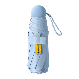 小麥購物 迷你口袋傘 C183 , 晴空藍, 2支