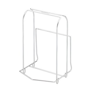 生活采家 台灣製304不鏽鋼成人衣架專用收納架 寬15.7*深14.5*高24.5cm 約230g, 銀色, 1個