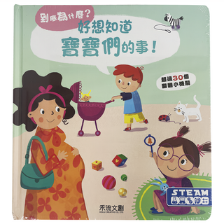 禾流 好想知道寶寶們的事!，超過30個翻翻小機關，啟發寶寶對事物的好奇心, 禾流文創, 到底為什麼？