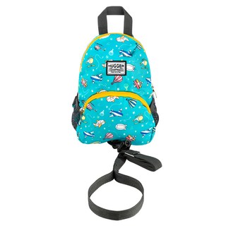 HUGGER 兒童款 防走失背包, 飛行工具 藍色