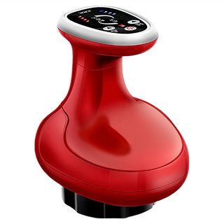 ANTIAN USB充電式多功能負壓刮痧按摩儀/拔罐器, XTT-14, 紅色
