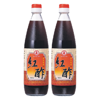工研 紅酢 590ml - 上等糯米古法釀造，適用於各式羹湯佳餚與海鮮料理, 2瓶