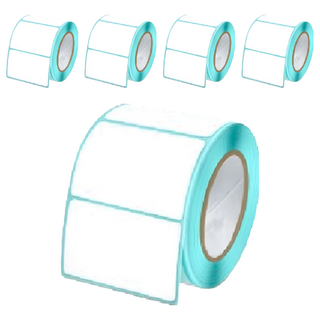 OKPP 歐凱普 熱感應標籤貼紙 1000張, 35 x 25mm, 5個