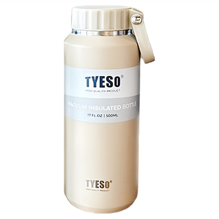 TYESO 泰碩 大容量易拉保溫杯 8756C 330g, 摩卡, 710ml, 1個