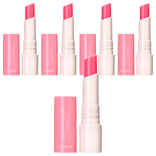 The Saem 得鮮 潤色精華護唇膏 PK02 滋潤雙唇 自然色澤 光滑水嫩, 4g, 5件