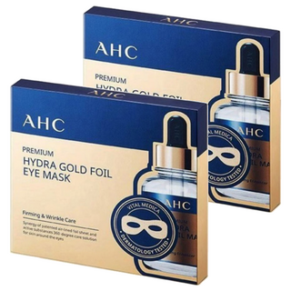 AHC 玻尿酸水潤緊緻金箔眼膜, 5入, 2組