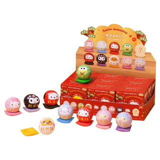 Pintoo 優利瑪 盲盒達摩拼圖 開運達摩, 24片, 4cm, 1組