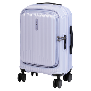 LONG KING 上開口行李箱 登機箱 LK-8026, 20吋, 紫色