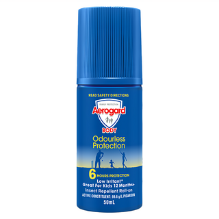 Aerogard 澳樂家 滾珠防蚊液 6小時防護 低刺激性 適合12個月以上兒童, 50ml, 1瓶