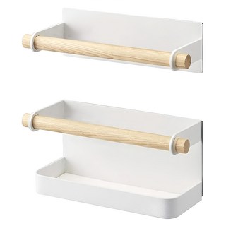 isona 愛收納 磁吸式雨傘架 雨傘置物架, 白色, 1個