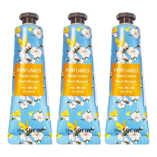 The Saem 得鮮 香氛精華滋養護手霜 桃花 Set 清爽不黏膩 快速吸收, 30ml, 3個