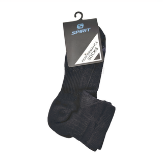 SPIRIT 壓縮除臭跑步短筒襪 抗菌 耐磨防損