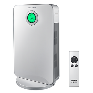 SANLUX 台灣三洋 12坪空氣清淨機 升級銀銅鈦抑菌濾網 ABC-R12ACT, 1台