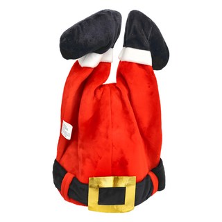 會動的帽子 +電池, 聖誕老人款 紅色, 1個