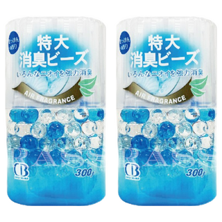 CB 特大型消臭珠, 晨露清香, 300g, 2罐