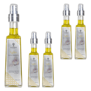 GUGLIELMI 古列米 噴霧風味橄欖油 大蒜風味, 100ml, 5瓶