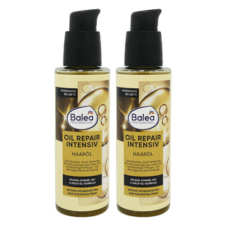 dm Balea 芭樂雅 PROFESSIONAL OIL REPAIR INTENSIV HAAROL 摩洛哥堅果護髮油 100ml, 2瓶