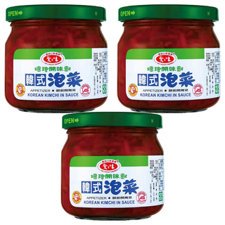 愛之味 韓式泡菜, 190g, 3罐