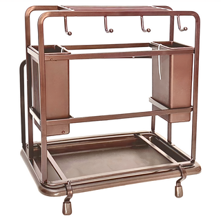 扁鐵多功能刀架 27 x 17 x 30cm 咖啡色, 1個