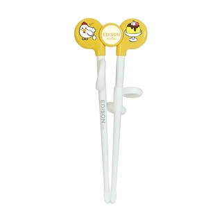 EDISON mama 兒童練習筷 左手用, 雞蛋布丁, 1雙