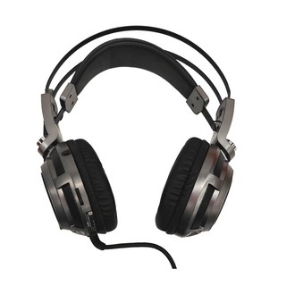 DIKE Princeps 立體聲頭戴式專業電競耳麥, DGE301, 冷冽金屬灰漆雙色