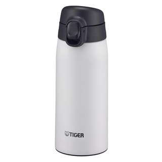 TIGER 虎牌 彈蓋型保溫保冷杯 MCT-K035 BIO GUARD 抗菌防護PLUS 雪霜白, 1個, 350ml