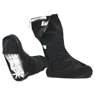 TDN RACING 防水鞋套, 適用各種尺寸鞋款, 五秒快速穿脫, 無毒材質, 黑色, 1雙