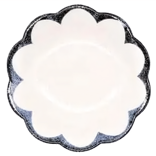 Ciao Li 僑俐餐瓷 8花湯盤 陶瓷 日本產, 藍茉莉, 1個