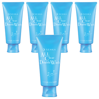 SENKA 專科 超微米洗卸兩用潔淨乳, 120g, 5條