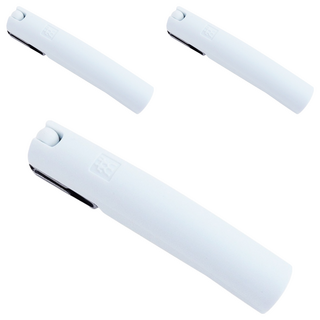 ZWILLING 雙人 簡約時尚多向旋轉指甲刀, 白色, 3個