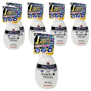 KINCHO 金鳥 台灣公司貨 諾羅out速效抗菌防霉消臭噴霧, 300ml, 6瓶