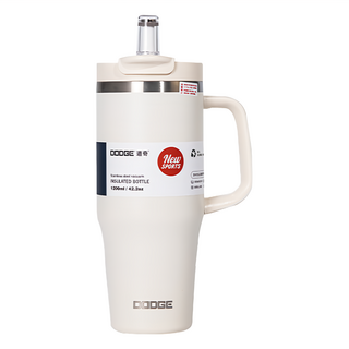 DODGE 道奇 尊爵吸管雙飲保溫杯 DB-24581-900, 900ml, 顏色隨機, 1個