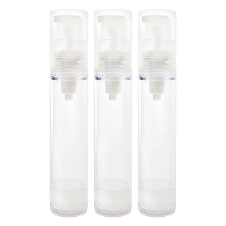 台灣 COSMOS AS 乳液真空瓶 10ml, 透明色, 3個