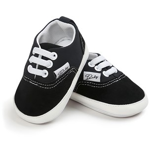 JOY MULTI 兒童款日常帆布鞋 (0-6個月適用) 黑色, 110mm, 1雙