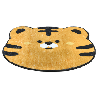 半島良品 仿羊絨吸水防滑地墊, 橘小虎