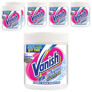 碧蓮 超強潔白去漬霸 白色衣物更亮白, 450g, 6罐