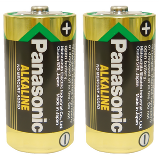 Panasonic 鹼性電池2號, 2顆, 1組