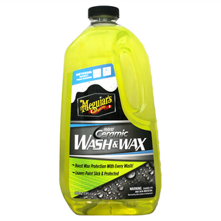Meguiar's 美光 Hybrid Ceramic 含蠟洗車精，提升蠟保護，保持漆面光滑, 1.4L, 1瓶