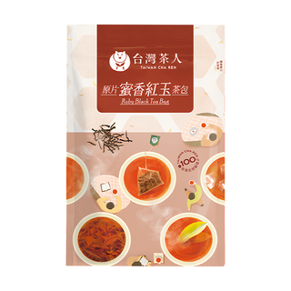台灣茶人 原片蜜香紅玉茶包, 3g, 10入, 1袋