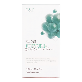 FAST&FREE 苦瓜胜肽膠囊 450mg, 30顆, 1罐