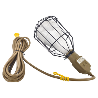 電精靈 師傅級工作燈, E27 全網瓷頭, 附23W燈泡, DL-607A-24, 1個