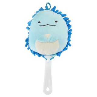 角落生物SG 除塵刷 恐龍, 可愛造型 清潔刷, 1個, 藍色