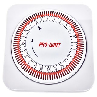 PRO-WATT 華志 機械式定時器, 具專利切換功能, 1個