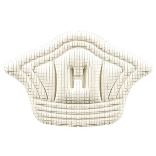 舒適腳後跟防磨墊, 厚薄款, 高彈泡棉+萊卡棉網布, 白色, 1組, 11 x 7.7 x 0.5cm