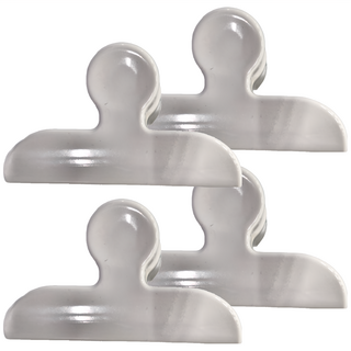 SJIAYP 白色密封夾 8406A 11cm, 白色, 4個