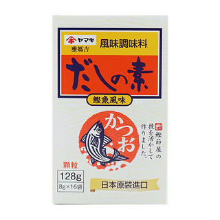 雅瑪吉海鮮素 鰹魚風味調味料 日本原裝進口 獨立小包裝 各式料理適用, 128g, 1入