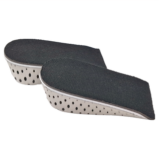 FANCY LIFE 增高鞋墊 半墊 黑灰色 舒適透氣, 4.5cm, 1雙